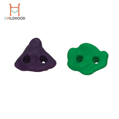 Durable Plastic Indoor Rock Climbing Equipment Climbing Holds Points