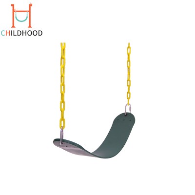 Durable Steel Chains Adult Indoor Garden Plastic Swing Seat