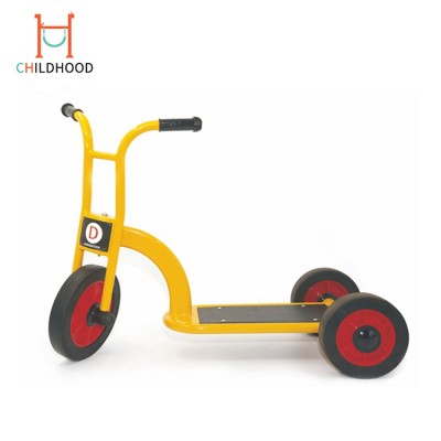 Children riding toys kids bike children tricycle scooter