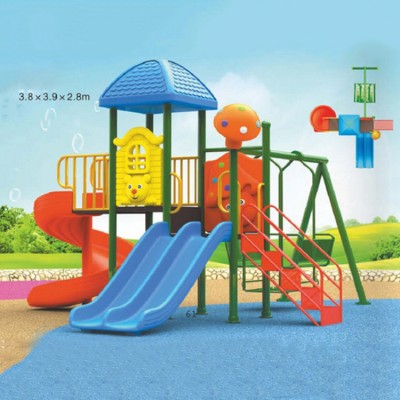 Commercial children plastic slide playground toys kids playground equipment