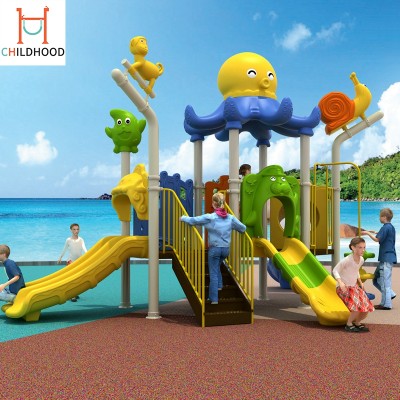 Best Quality Amusement Park Equipment Kids Outdoor Playground Slide