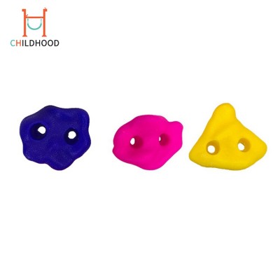 Hot sale children wall plastic rock climbing wall