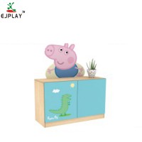 high quality kindergarten Cartoon cabinet-E kindergarten furniture children