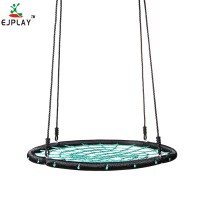 children plastic outdoor playground equipment swing set kids outdoor round swing